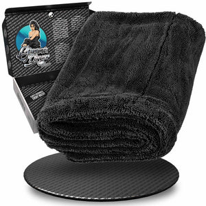 Nuke Guys GAMMA DRYER Black | Drying Towel (50 × 80 cm, 1400 GSM)