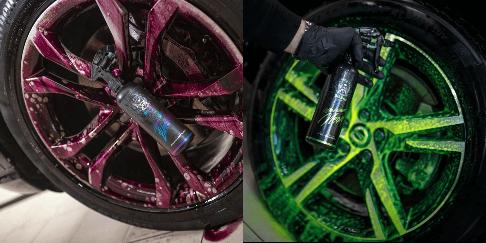 Bad Boys Wheel Set TRIO: sada na čištění kol a rozdíl mezi Bleeding a Neon