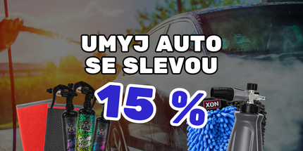 Collection image for: Letní údržba auta se slevou 15% -> kód: LETO15
