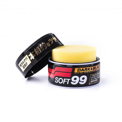 SOFT99 Dark & Black Wax - twardy wosk do ciemnych lakierów (300 g)