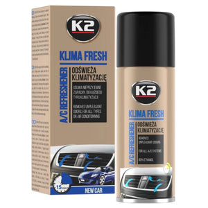 K2 Klima Fresh | Air conditioning disinfectant with a new car scent