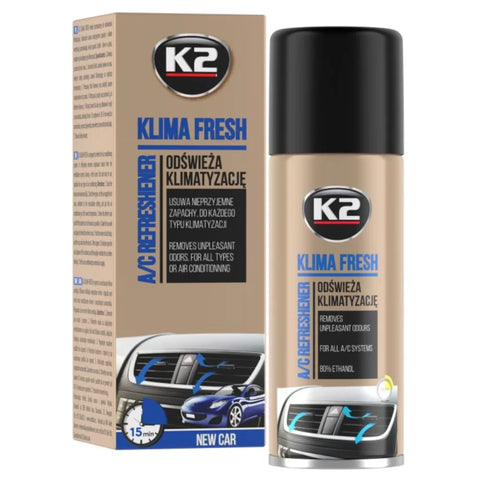 K2 Klima Fresh | Air conditioning disinfectant with a new car scent