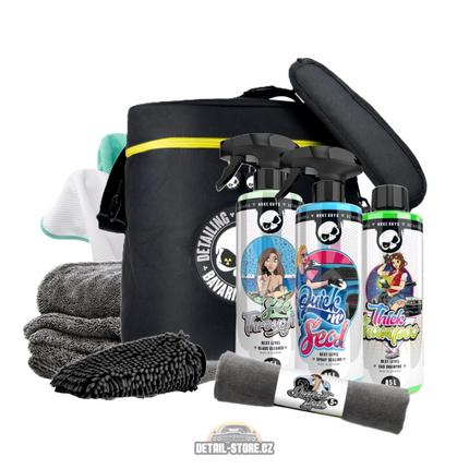 NUKE GUYS Exterior Detailing Set - Zestaw do detalingu zewnętrznego w praktycznej torbie
