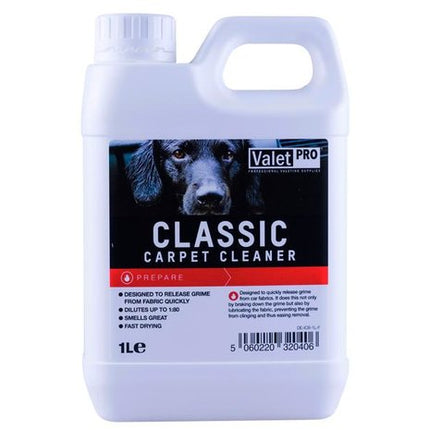 ValetPRO Classic Carpet Cleaner - Čistič potahů a koberců (5 L)