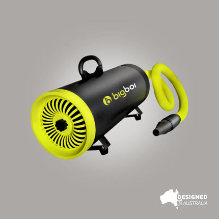 Elektrický vysoušeč BigBoi BlowR Mini+ s velkým ventilátorem a hadicí