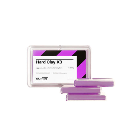 CARPRO Hard Clay X3 - Clay bar set of 3 (3x100g)