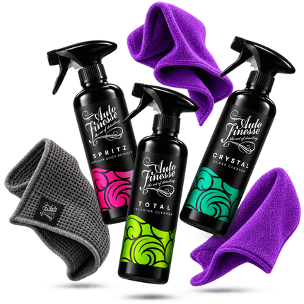 Auto Finesse Interior Set DELUXE - Interior cleaning set with accessories