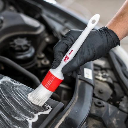 SOFT99 Detailing Brush Red - Detailingový štětec (24 mm)