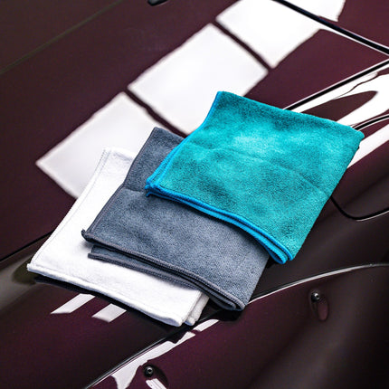 Auto Finesse Work Cloth Trio - Sada mikrovláknových utěrek (300 GSM)