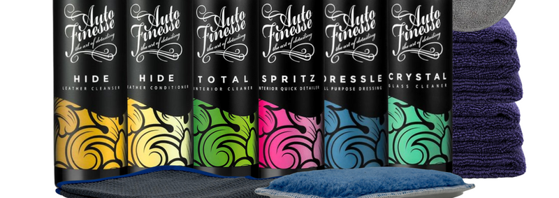 Car interior detailing kits