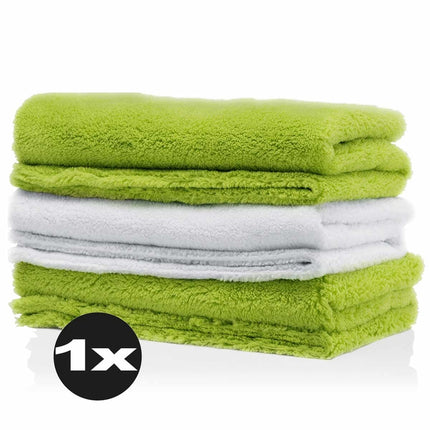 Nuke Guys Quick'n'Gloss - Microfiber cloth 40 x 40 cm (500 GSM) green