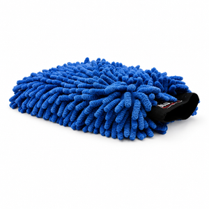 ChenilleWash Blue | Premium Chenille Mitt