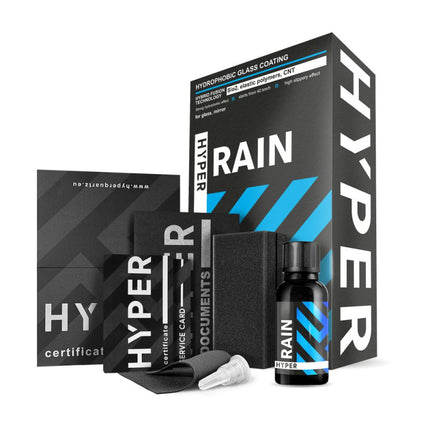 HYPER Rain ochrana oken s certifikátem, lahvičkou a aplikátorem, 30 ml