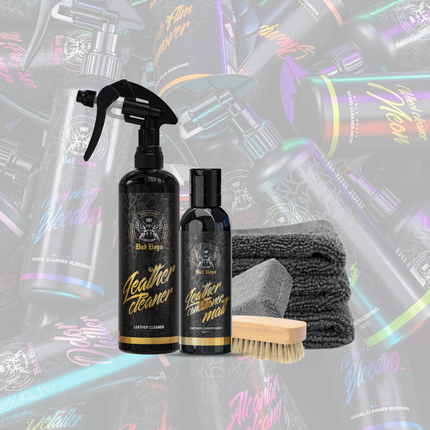 Bad Boys Leather Kit 1 - Sada na čištění a impregnaci kůže