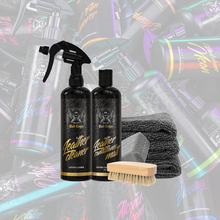 Bad Boys Leather Kit 2 - Leather Cleaning and Conditioning Set