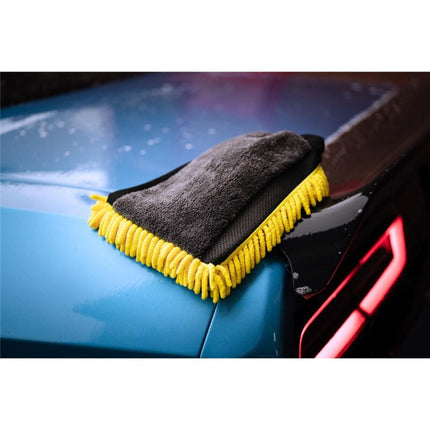 Nuke Guys 3-Way Wonder Gray/Yellow - Microfiber Washing Mitt