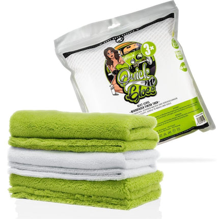 Nuke Guys Quick'n'Gloss - Set of 3 microfiber towels 40 x 40 cm (500 GSM)