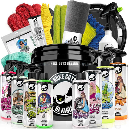 Nuke Guys Complete Bundle - Complete Car Wash, Cleaning, and Maintenance Kit