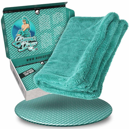 Nuke Guys GAMMA DRYER Mint - Drying Towel (1400 GSM) 40x60 cm