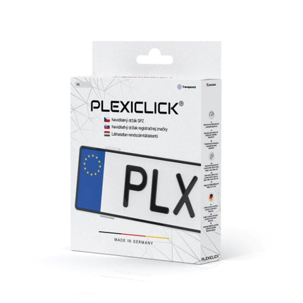 PLEXICLICK - Invisible License Plate Holders (EN)